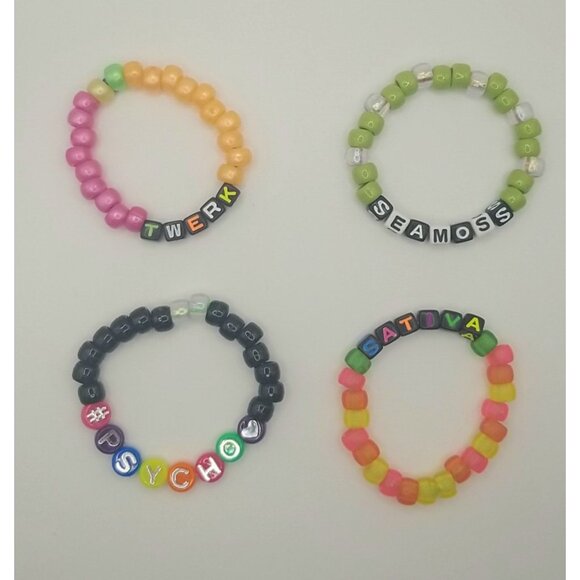 Phrases Statements Beaded Bracelet SELECT 4 - Picture 7 of 12